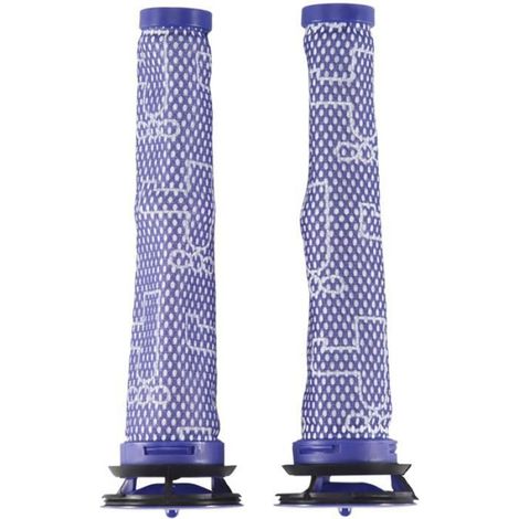 Paquet de 2 Pré-Filtres de Rechange pour Filtre à Vide Dyson pour Dyson V6 V7 V8 DC59 DC58 Remplace la PièCe 965661 01 (1/4)