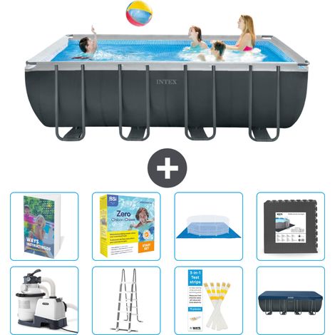 Intex Piscina Ultra XTR Rettangolare - 549x274x132 cm - 9-pezzi  S607