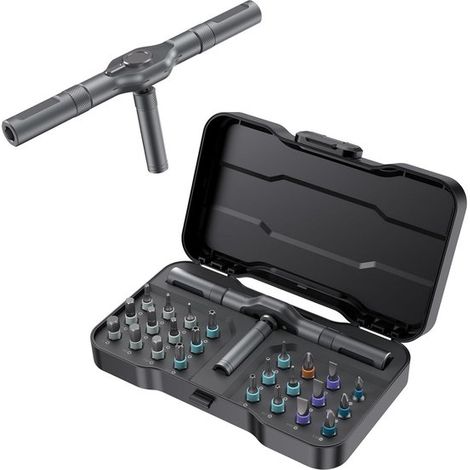 Kit de tournevis de précision 24 en 1 – Mini-jeu de tournevis magnétiques, adapté aux appareils électroniques et aux petites réparations (1/5)