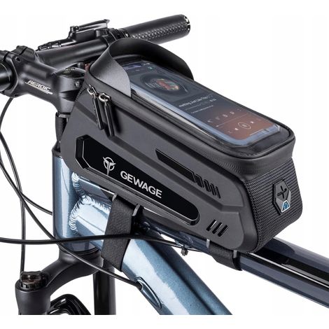 Bolsa para bicicleta, funda para teléfono móvil, bolsa impermeable para cuadro de bicicleta Gewage (1/5)