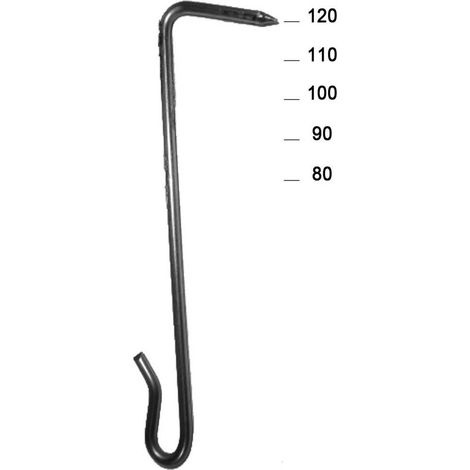 750 Crochets d'Ardoise en Bandes - Inox 17% - 2.7x80 mm - D-Work