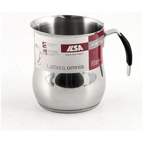Lattiera cappuccino omnia in acciaio inox 10 tazze 100 cl