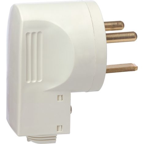 Fiche 2p+t 32 A Legrand - Mâle - Sortie Latérale - Blanc