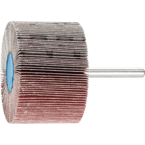 PFERD TOOLS Korund Fächerschleifer F Ø 60x40mm Schaft-Ø 6 mm A150 für Feinschliff und Finish 10 Stk (1/5)