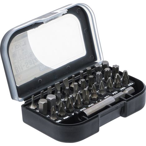 BGS Do it yourself Bit-Satz Antrieb Außensechskant 6,3 mm 31-tlg.