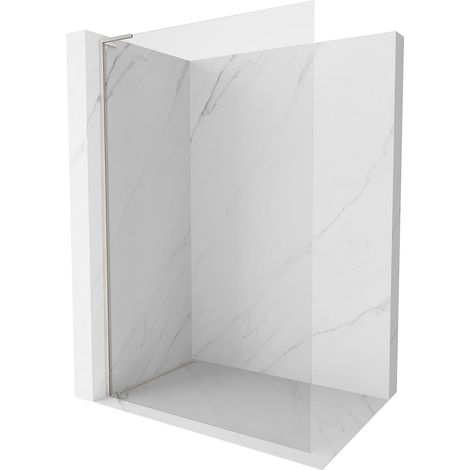 Mexen Kioto-X L parete doccia walk-in 60 x 200 cm, trasparente 10 mm, nichel spazzolato - 800-060-107-97-00-X (1/5)