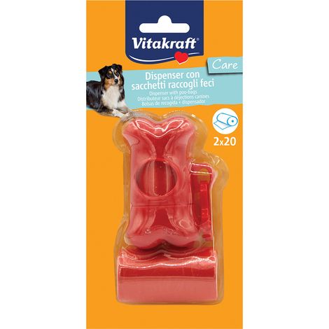CONTENITORE SACCHETTI RACCOLTA FECI CANI cm. 10 x 21 h.4 cm. 10 x 21 h.4
