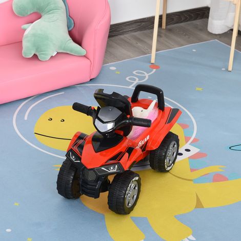 Quad Voiture Enfant 18-36 Mois GOODYEAR Officiel Phares et Effets Sonores Rouge (1/5)