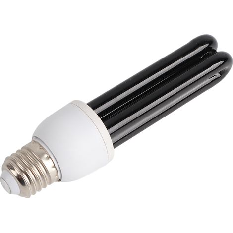 Lampe germicide UV E27, ampoule fluorescente noire ultraviolette pour bar, boîte de nuit, destruction des insectes et désinfection