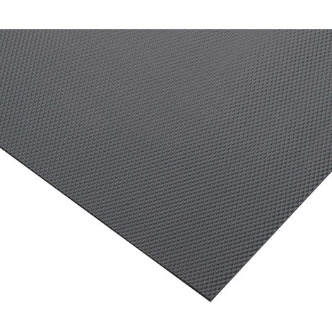 Cyclingcolors – Tapis de fond de tiroir antidérapant en caoutchouc synthétique 481 x 474mm – Haute résistance au glissement – Protection pour meubles et frigo – Gris anthracite