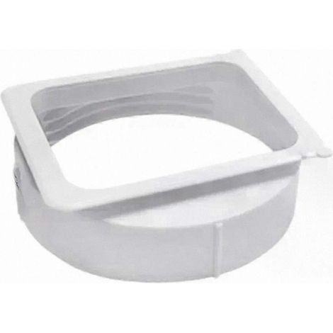 Conduit d'évacuation d'air 150mm pour climatiseur mobile, adaptateur de ventilation de fenêtre, raccord de tuyau, accessoires de fixation, kit de connexion pour unité de refroidissement portable. (1/5)