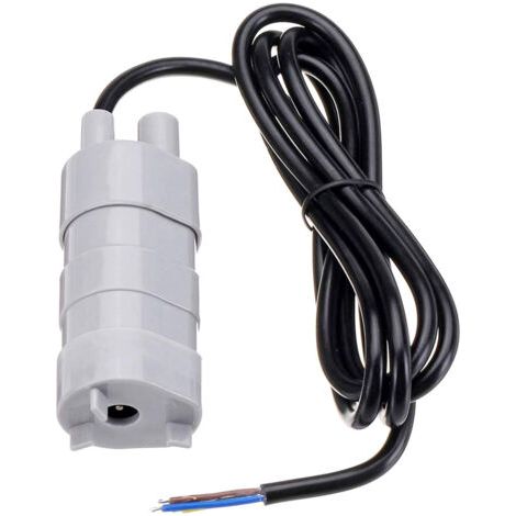 BUNTHAUS Tauchwasserpumpe, 12 V, 600 l/h, 1,2 A, hohe Durchflusspumpen, Mikromotor-Wasserpumpe für Wohnmobil-Teich, Aquarium, Brunnen (1/4)