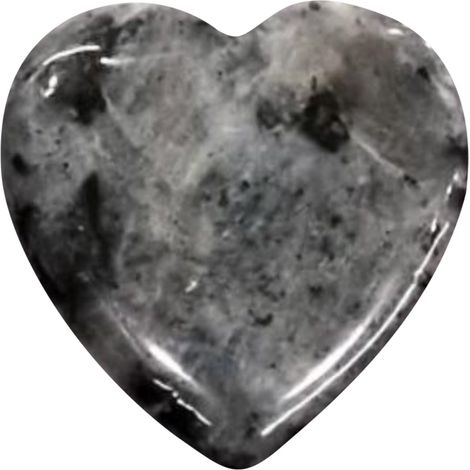 Pierre Naturelle en Forme de Coeur - Quartz Rose et Améthyste Poli - Décoration pour Aquarium Jardin Pot de Fleurs Artisanat - Lot Unique (1/3)