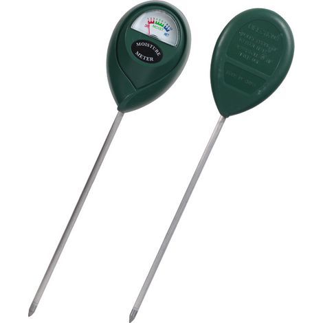 Plant moisture meter, soil moisture meter, dry and wet detector, suitable for flower pots, gardens, farms, yards, moisture meter, no batteries required (1/5)