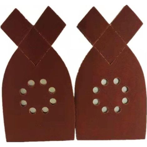 50 pièces de papier de verre pour Black & Decker KA220G KA230 Mouse papier de verre grain 40, 60, 80, 100, 120 (1/3)