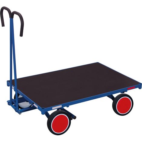 VARIOfit Handpritschenwagen ohne Bordwand Vollgummibereifung 1.000 x 700 mm Traglast 700 kg