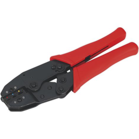 Sealey Ratchet Crimping Tool Insulated Terminals AK385 (1/2)