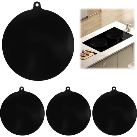 4 Pièces Tapis Protection Plaque Induction en Silicone, Ø 22 cm (1/5)
