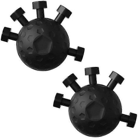 Balle d'exercice pour les mains et les doigts, réglable, compatible avec les athlètes et les musiciens, matériau plastique ergonomique, lot de 2 (fdq) (1/5)