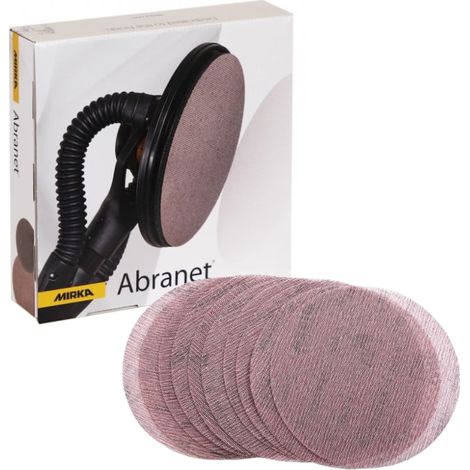 Mirka Abranet 225mm Discs 25 pack - P80