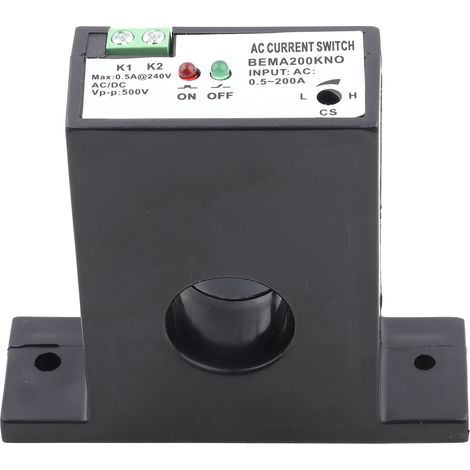 Interrupteur de détection CA réglable antidéflagrant 0,5200 A, auto-alimenté (normalement ouvert) (1/5)