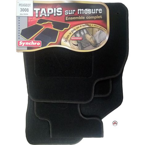 Tapis compatible avec Peugeot 3008 ap09 - Sur mesure moquette