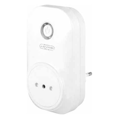 V-TAC Spina Wifi con Interruttore compatibile ad Amazon Alexa Google Home Colore Bianco (1/5)