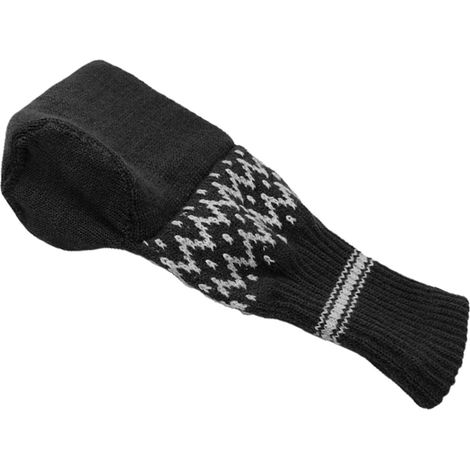 manique élastique noire, chaude et imperméable, idéale pour l'hiver, pour canettes et bouteilles. (1/3)