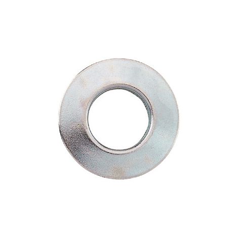 Entrées en acier zingué forme rosette à collerette Ø intérieur 17 mm Ø extérieur 34 mm en boîte de 100 - COUILLET ROBERT