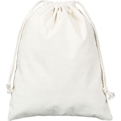 Sacs En Coton - Sacs À Cordon - Pour Pain Fruits Légumes Rangement Diy - 10 Pièces - 24 X 3 Cm
