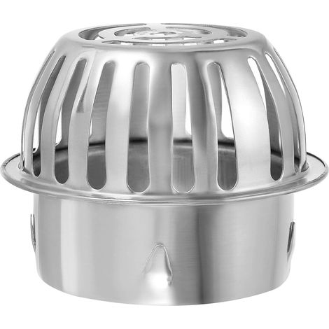 Filtre de protection de gouttière, écran en acier inoxydable 304, anti-colmatage, empêche les débris de feuilles, 98 mm (1/5)