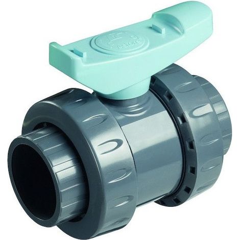 Vanne PVC PN16 à coller - Diamètre : Ø 63 mm