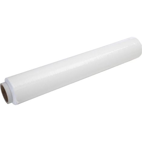 Film étirable De Protection Pour Emballage De Déménagement 23 Microns 50cmx200mt       Blanc