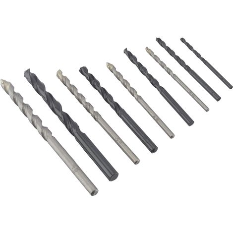 Irwin wierło do betonu / metalu hss kpl. 9szt.   3, 4(x2), 5(x2), 6(x2) i 8(x2)mm w kasecie