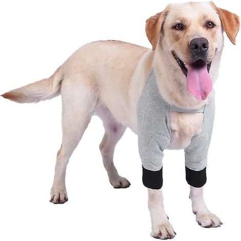Ellenbogenbandage für Hunde, Genesungsmanschette für Hunde, Ellenbogenverband für Hunde, Kniebandage für Hunde nach Operationen - (XL) - (1/5)