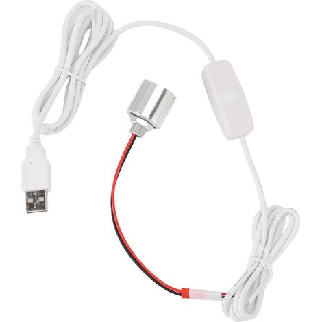 Mini projecteur LED 1W 4000K 80lm USB 5V, Spot d'intérieur à intensité réglable en continu pour vitrine, armoire à bijoux, porche (1/5)