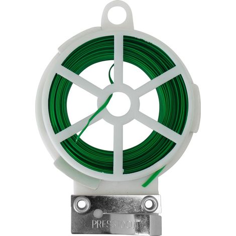 Draht Strend Pro OT1001 L-30 m, Bindedraht, Gartendraht, Spule mit Schneider
