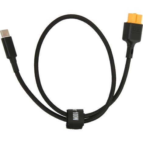 USB-C-auf-XT60-PD-100-W-Ladekabel für M7-, M6-, M6D- und M8S-Elektrowerkzeuge, 0,5 m