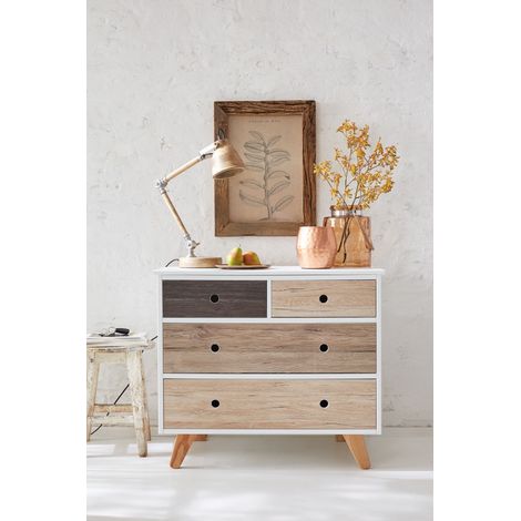 Film adhésif décoratif pour meuble Chêne foncé 200 x 67,5cm Gris (1/3)