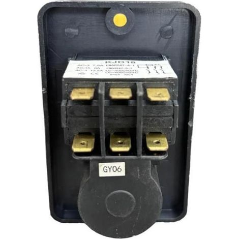 Interrupteur À Bouton-Poussoir Magnétique - 400 V - Étanche Ip67 - Pour Rectifieuses Et Applications Nautiques - 6 Broches - Unité (1/5)