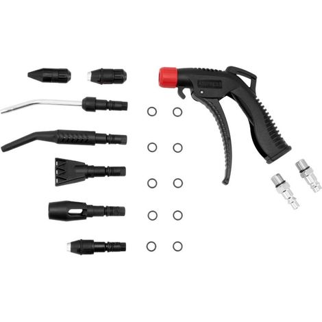 PISTOLA DI SOFFIAGGIO + 7 UGELLI - AP 45029 (1/2)