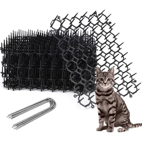 12 Pièces Tapis Anti-Chat Tapis Anti-Chat avec Pointes Tapis (1/5)