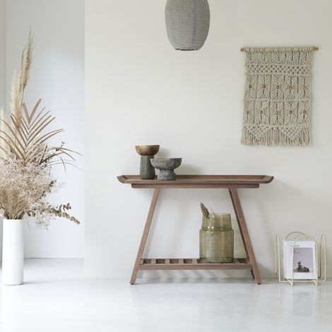 Console haute en bois de noyer 110 Pampa (1/5)