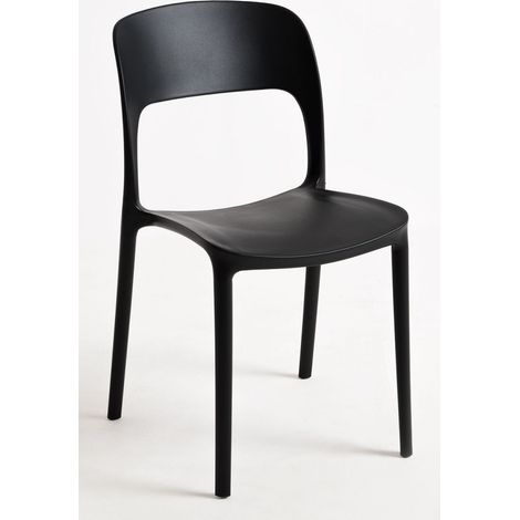 Sillas Jardín - Silla Inis - Negro