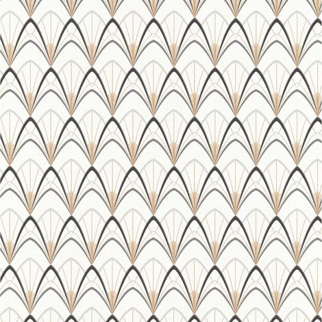 Papier Peint Vinyle Grainé sur Intissé Motif Belle Époque – Erismann - réf. 10182-31 (1/2)