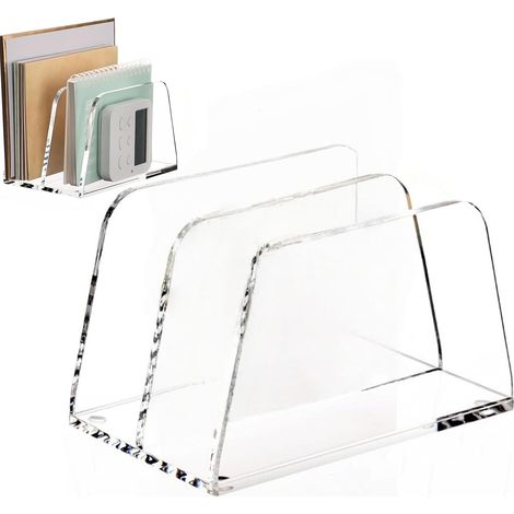 Courrier en Acrylique Support Vertical Pour Lettres Et (1/5)