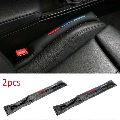 Lot de 2 coussins de remplissage d'espace pour sièges auto, compatibles avec BMW Performance, en cuir PU. (1/5)