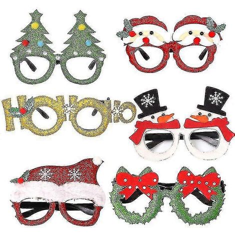 Décorations de Noël, ornements de Noël, verres, jouets, Père Noël (1/5)
