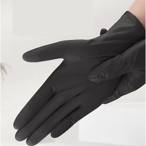 Nitrilhandschuhe, Packung mit 100 Stück, Größe L (1/5)