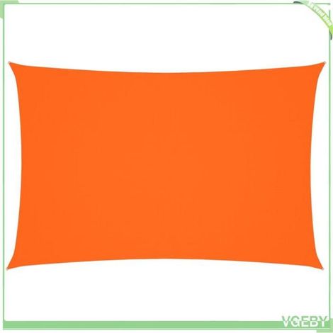 Voile de parasol - FAFEICY - 135697 - Rectangulaire 2x4 m - Tissu Oxford enduit PU - Anti-UV et imperméable (1/5)